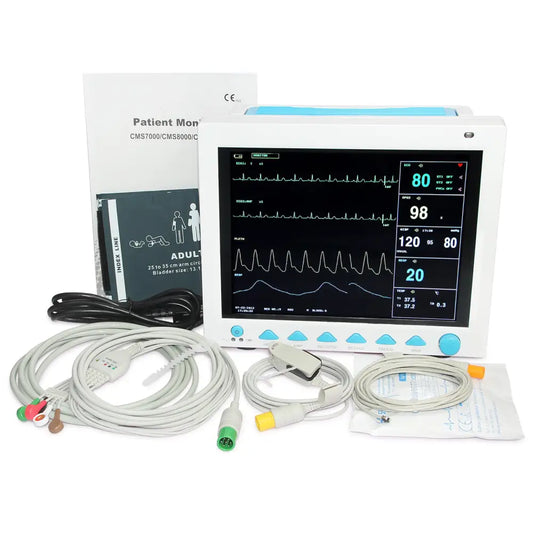 12.1 Inch ICU CCU 6 Parameters Patient Monitor,ECG,NIBP,SPO2,PR,RESP,TEMP CMS8000 - CMS8000 - Medical Care