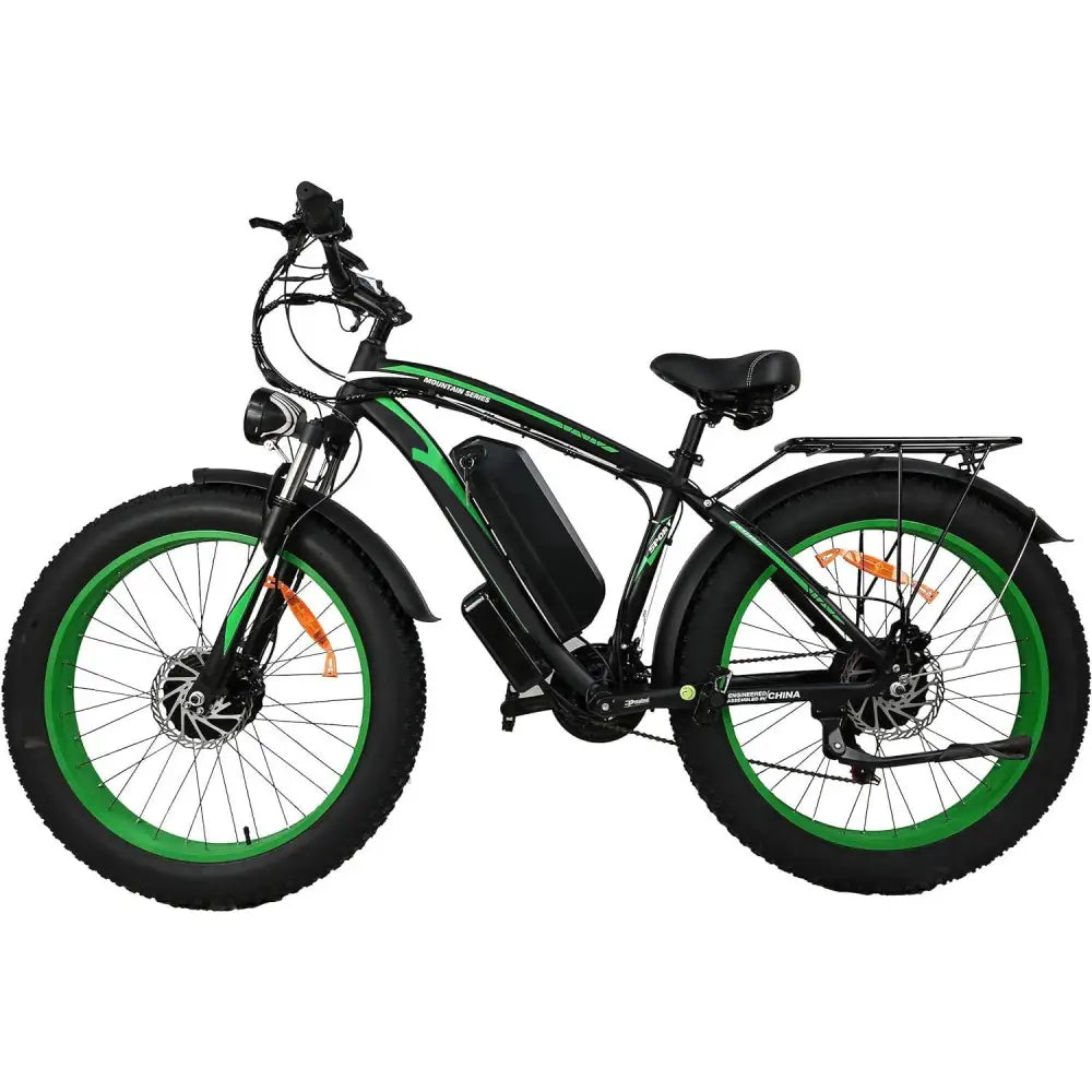 2000W Motor Electric Bike Adults - 31 MPH Electric Bike With 26 Inches Fat Tire 20AH Removable Battery Hydraulic Disc