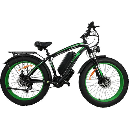 2000W Motor Electric Bike Adults - 31 MPH Electric Bike With 26 Inches Fat Tire 20AH Removable Battery Hydraulic Disc