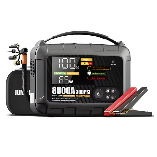 Car Jump Starter - Black - Vehicle Jump Starters