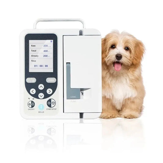 CONTEC Veterinary IV Infusion Pump Portable Machine With LCD Display,Volumetric High Infusion Accuracy - SP750VET