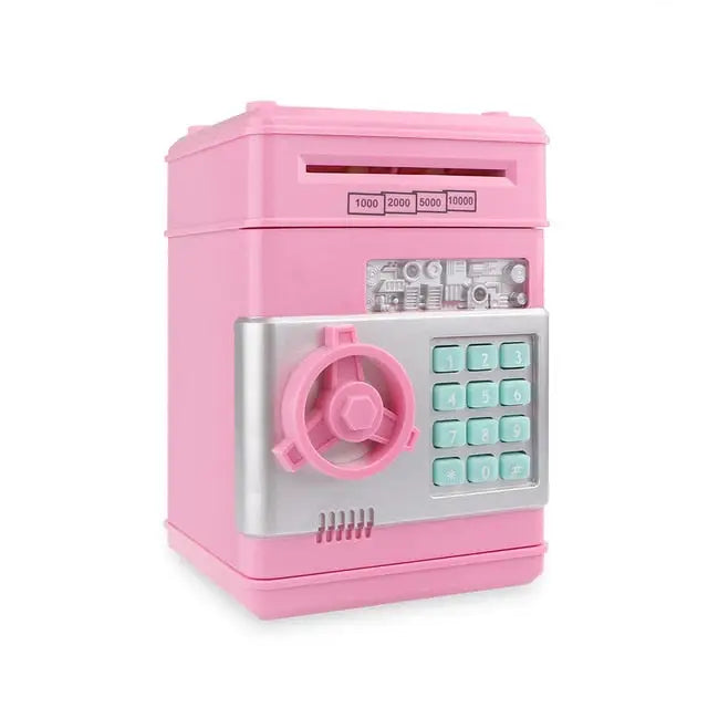 Electronic Piggy Bank ATM - Pink - Electronic Piggy Bank ATM