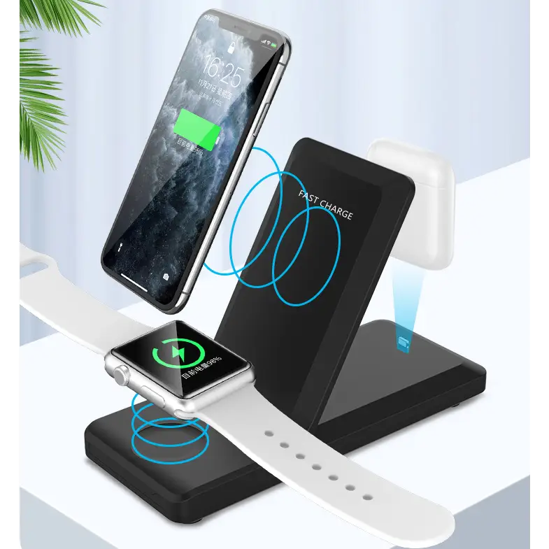 Folding three-in-one multifunctional wireless charger - Wireless Chargers