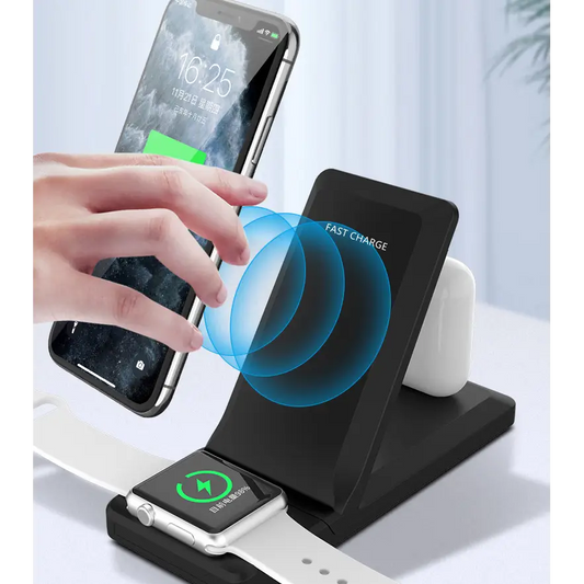 Folding three-in-one multifunctional wireless charger - Wireless Chargers