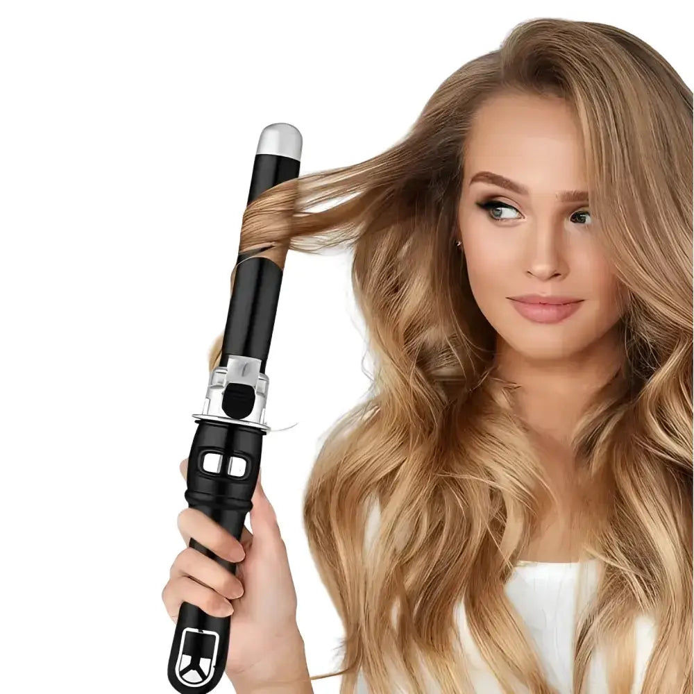 LCD Temperature Controlled Automatic Hair Curler - Hair Curlers