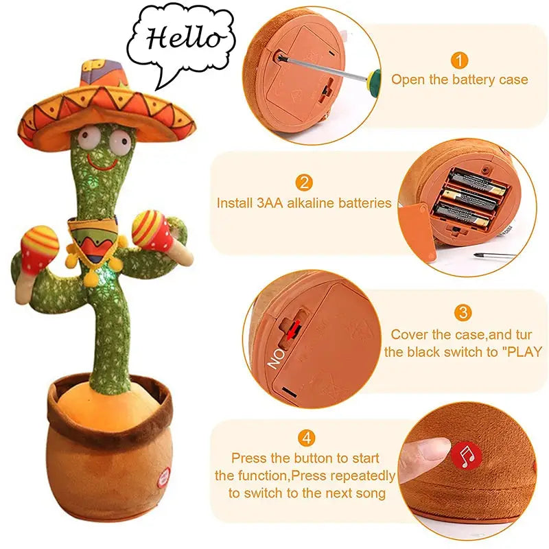 Lovely Talking - Dancing Cactus - Toys