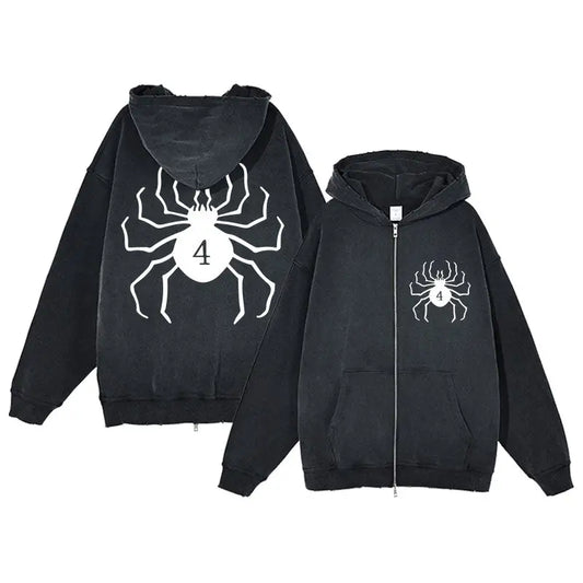 Print Zipper Hoodies - Print Zipper Hoodies