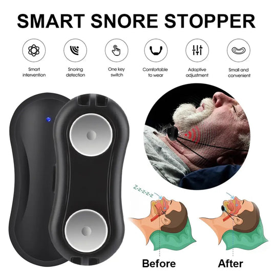 Sleep Aid Snore Stopper - Black - Sleep Aid