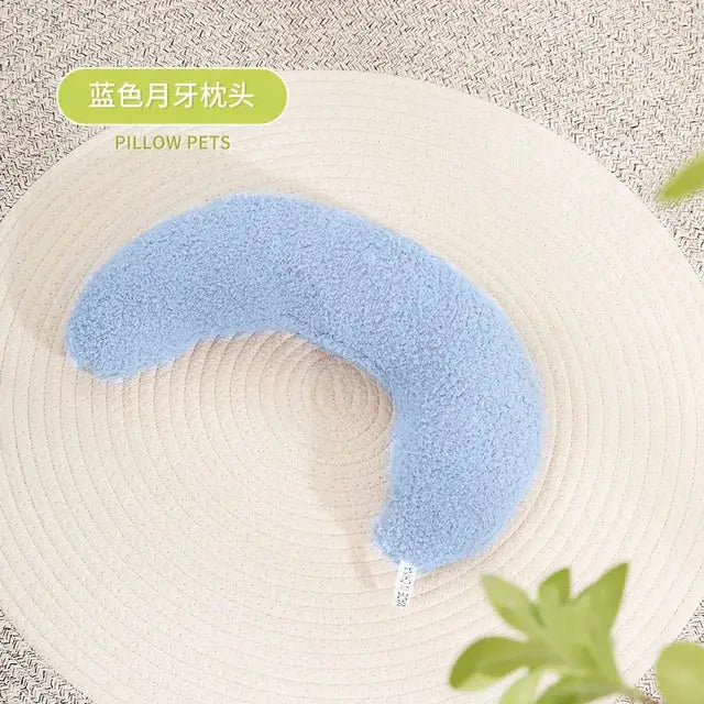 U-shaped Pet Pillows - Sky blue - U-shaped Pet Pillows