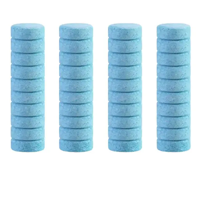 Vehicle Glass Cleaning Tablet - Blue 40pcs - Cleaning Tablet