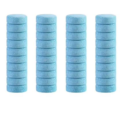 Vehicle Glass Cleaning Tablet - Blue 40pcs - Cleaning Tablet