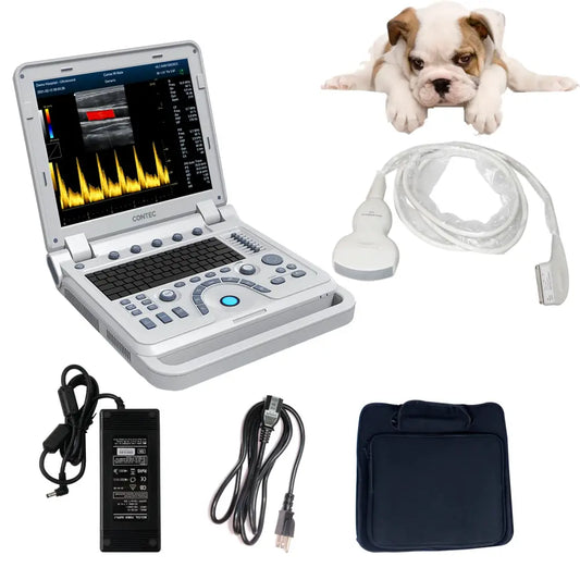 VET Veterinary Portable Ultrasound Scanner Laptop Machine Color Doppler For Pregnancy In Animals - CMS1700A - Medical